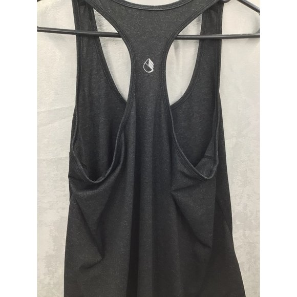icyzone Workout Tank Tops for Women Racerback Dark Gray Medium - Picture 5 of 10